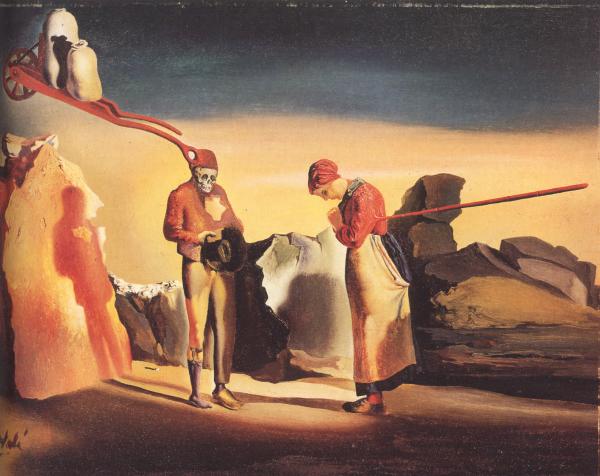 Salvador Dali painting
