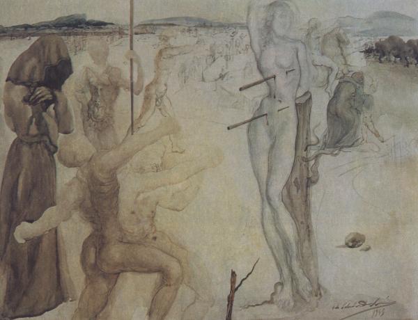 Salvador Dali painting