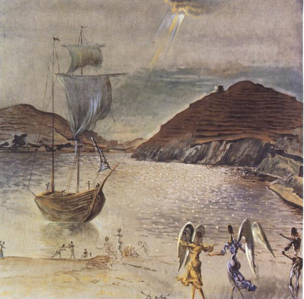 Salvador Dali painting