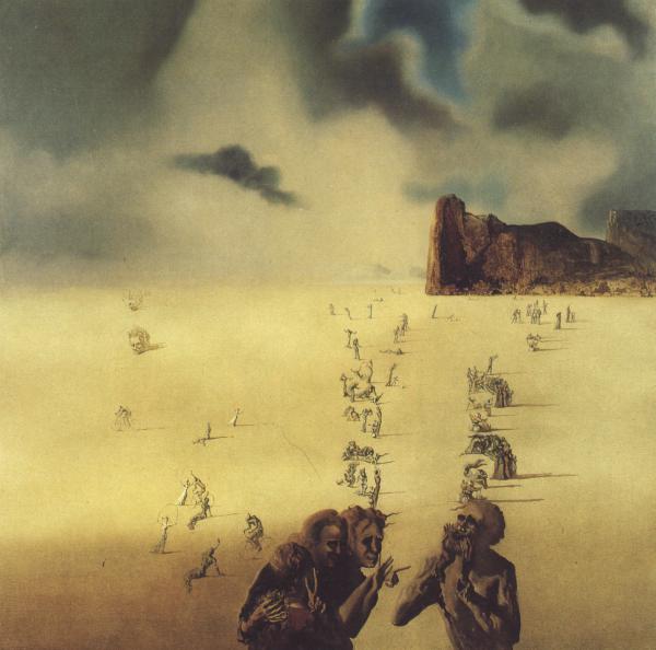 Salvador Dali painting