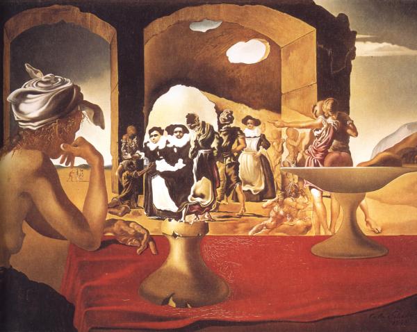 Salvador Dali painting