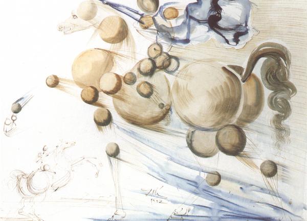Salvador Dali painting