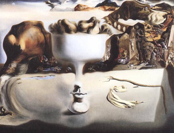 Salvador Dali painting