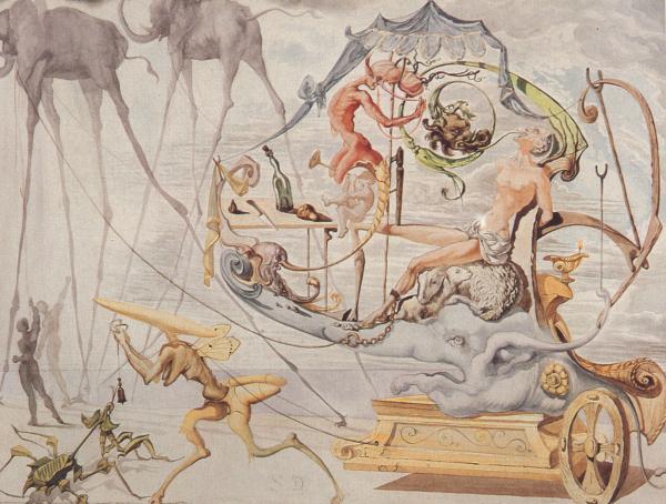 Salvador Dali painting
