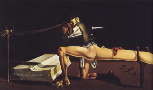 Salvador Dali painting