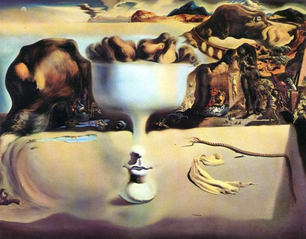 Salvador Dali painting