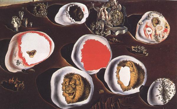 Salvador Dali painting