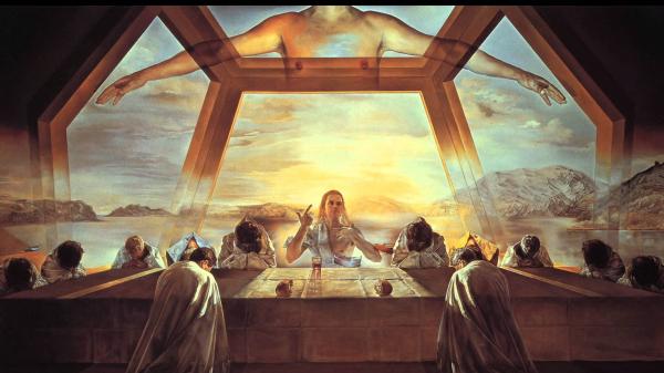 Salvador Dali painting