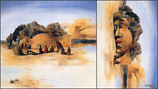 Salvador Dali painting