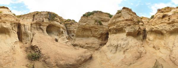 Sandstone hill