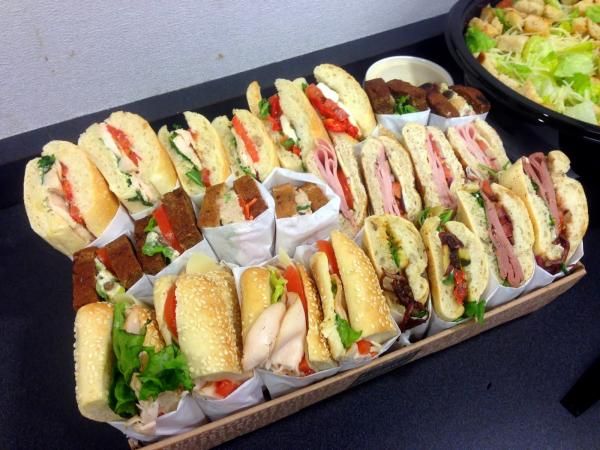 Sandwich in Basket