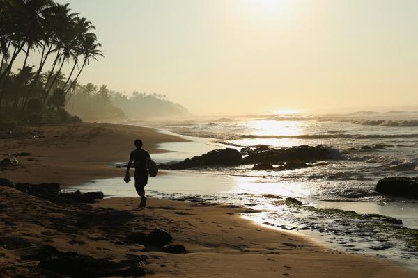 Sandy beach