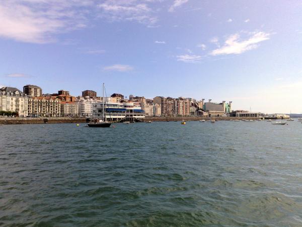 Santander shoreline, Spain