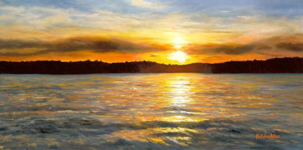 Saratoga Lake Sunset