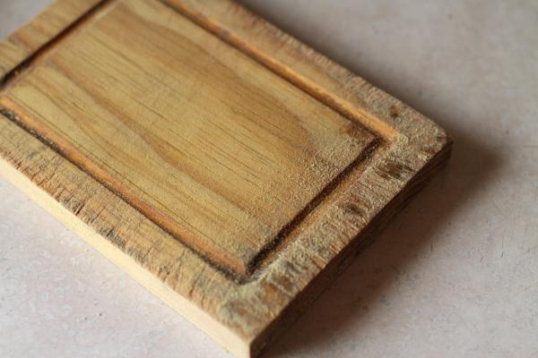 Scarred wood boards