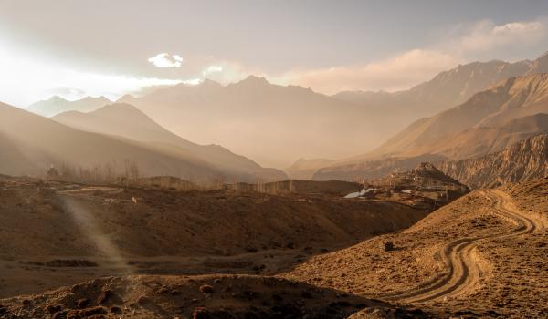 Scenic View of Mountains