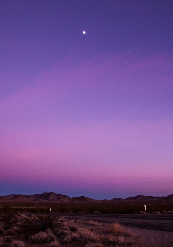 Scenic View of the Mountain during Twilight
