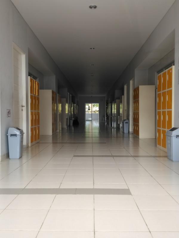 School Corridor