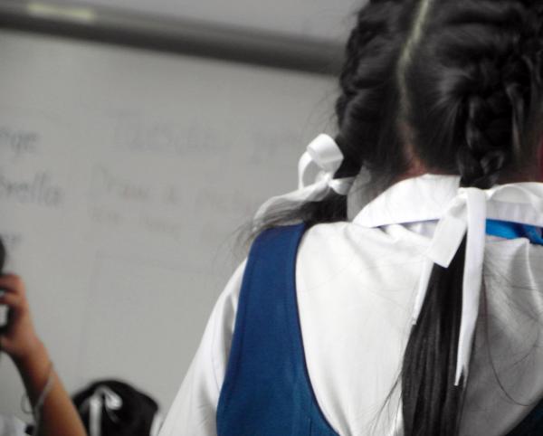 School Student Studying