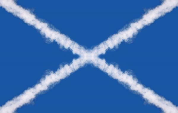 Scotland Cloud Trail Flag