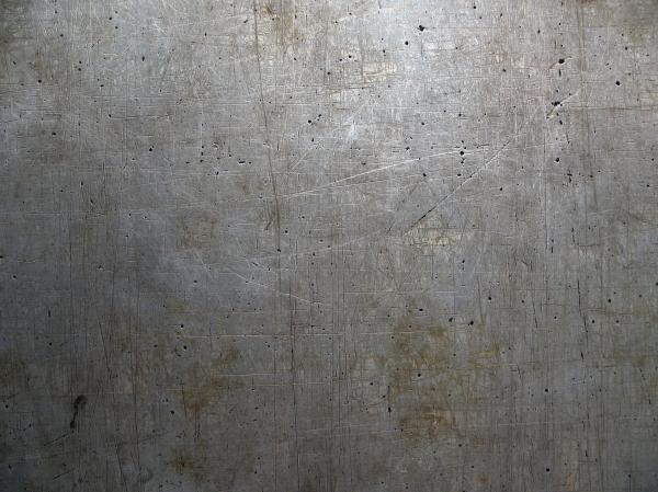 Scratched concrete