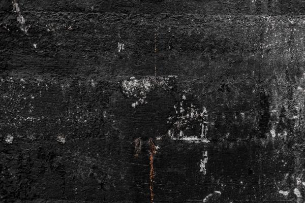 Scratched Grunge Black Wall