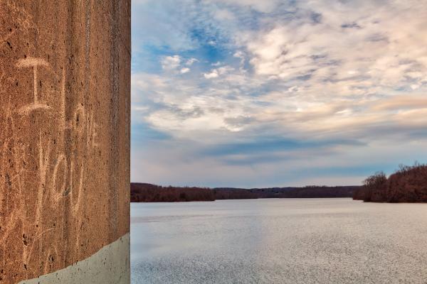 Scratched Love Lake - HDR
