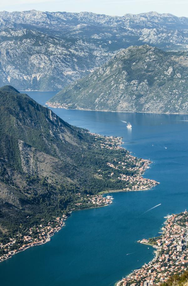 Sea coast in Montenegro