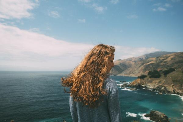 Sea from the top