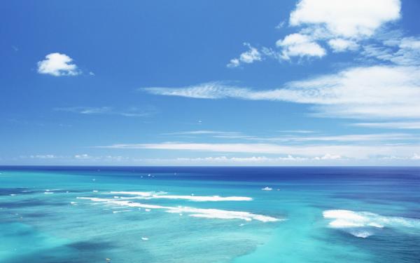 Sky and sea