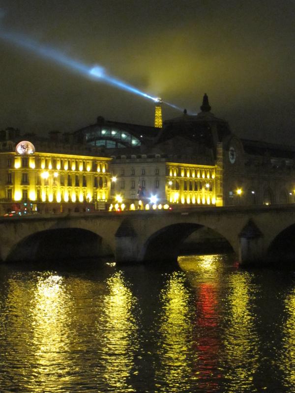 Seine at night