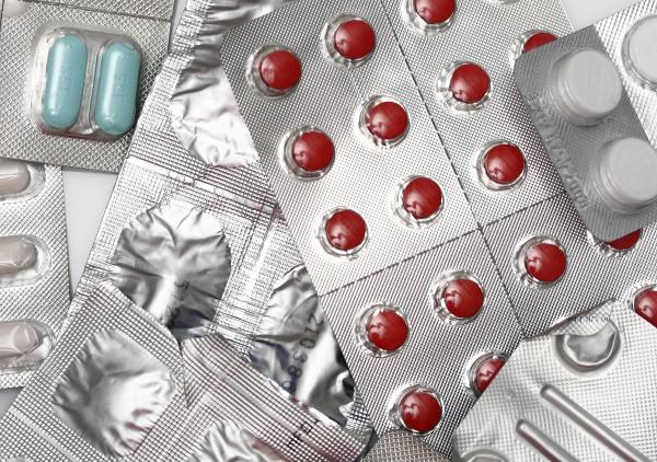 Selection Of Tablets And Capsules