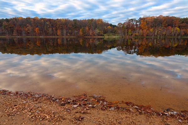 Seneca Fall Reflections - HDR
