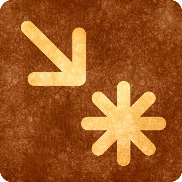 Sepia Grunge Sign - Point of Interest