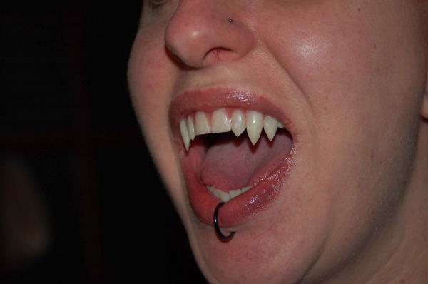 Sharp teeths