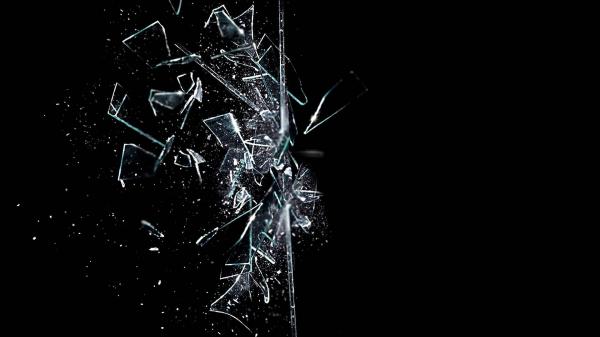 Shattered Glass Background