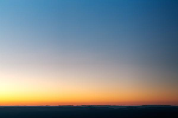 Shenandoah Twilight Minimalism - HDR