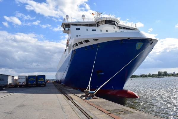 Ship on the Port