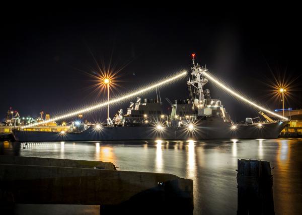 Ship's top lights
