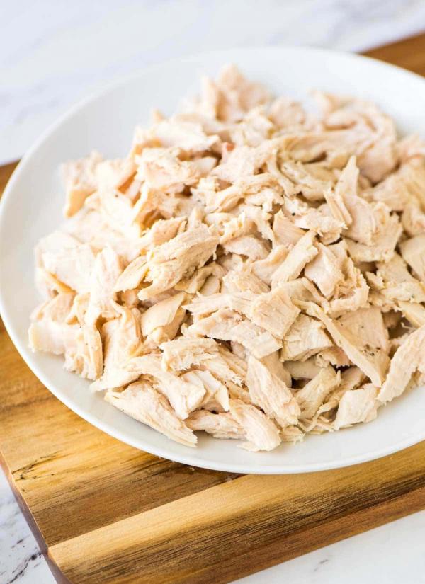 Shredded chicken