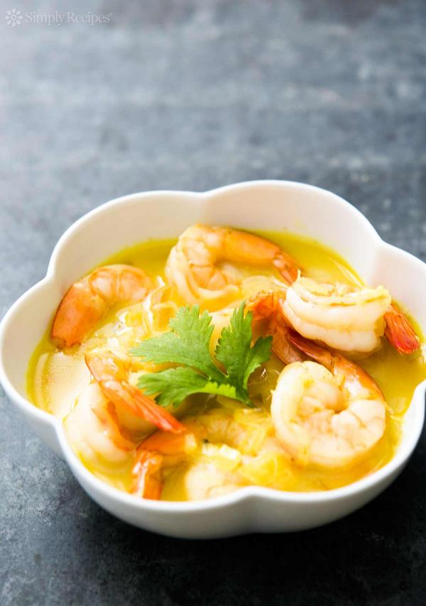 Shrimp and curry
