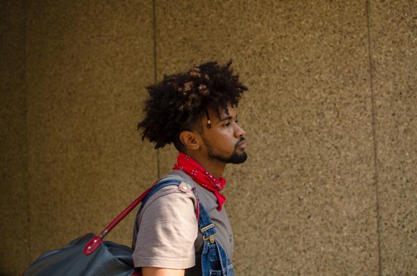 Side View Photo of a Man