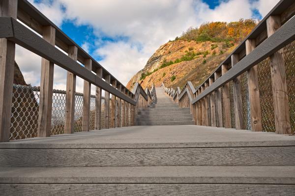 Sideling Hill Stairway - HDR