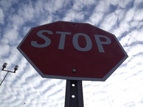 Signal stops on the way