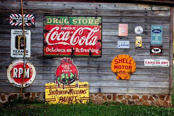 Signs on the Wood