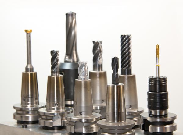 Silver Drill Bits Set