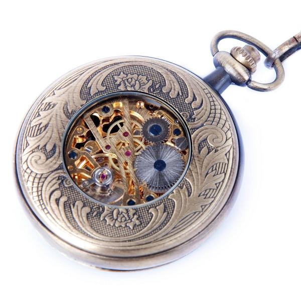 Skeleton Pocket Watch