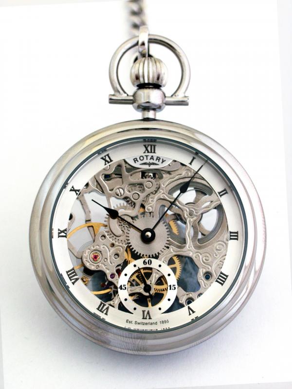 Skeleton Pocket Watch