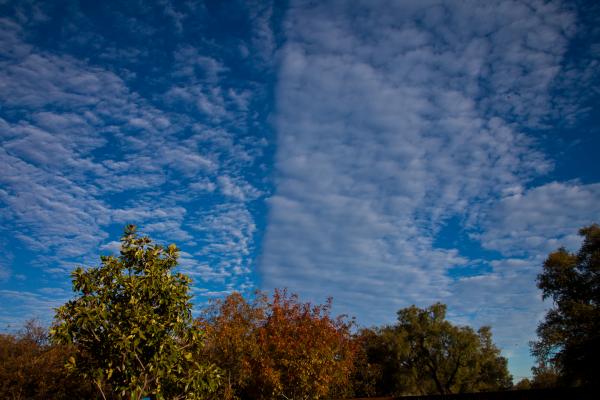 Sky scene