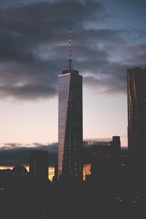 Skyscraper in the Dark